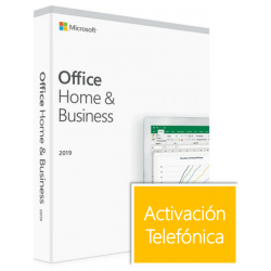 Office Home & Business 2019 1PC Digital - Original (Activación Telefónica)