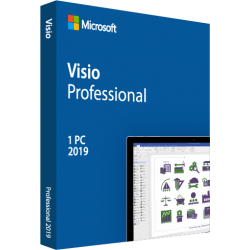 Visio Pro 2019 1PC Digital...